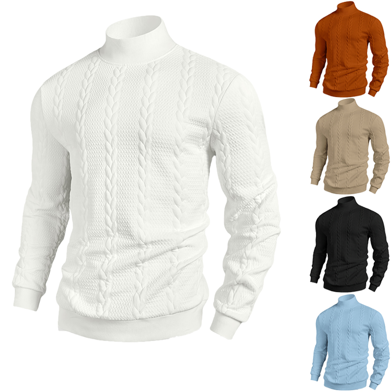 Turtleneck Sweater Men - Herfst/Winter Nieuwe Europese en Amerikaanse Heren