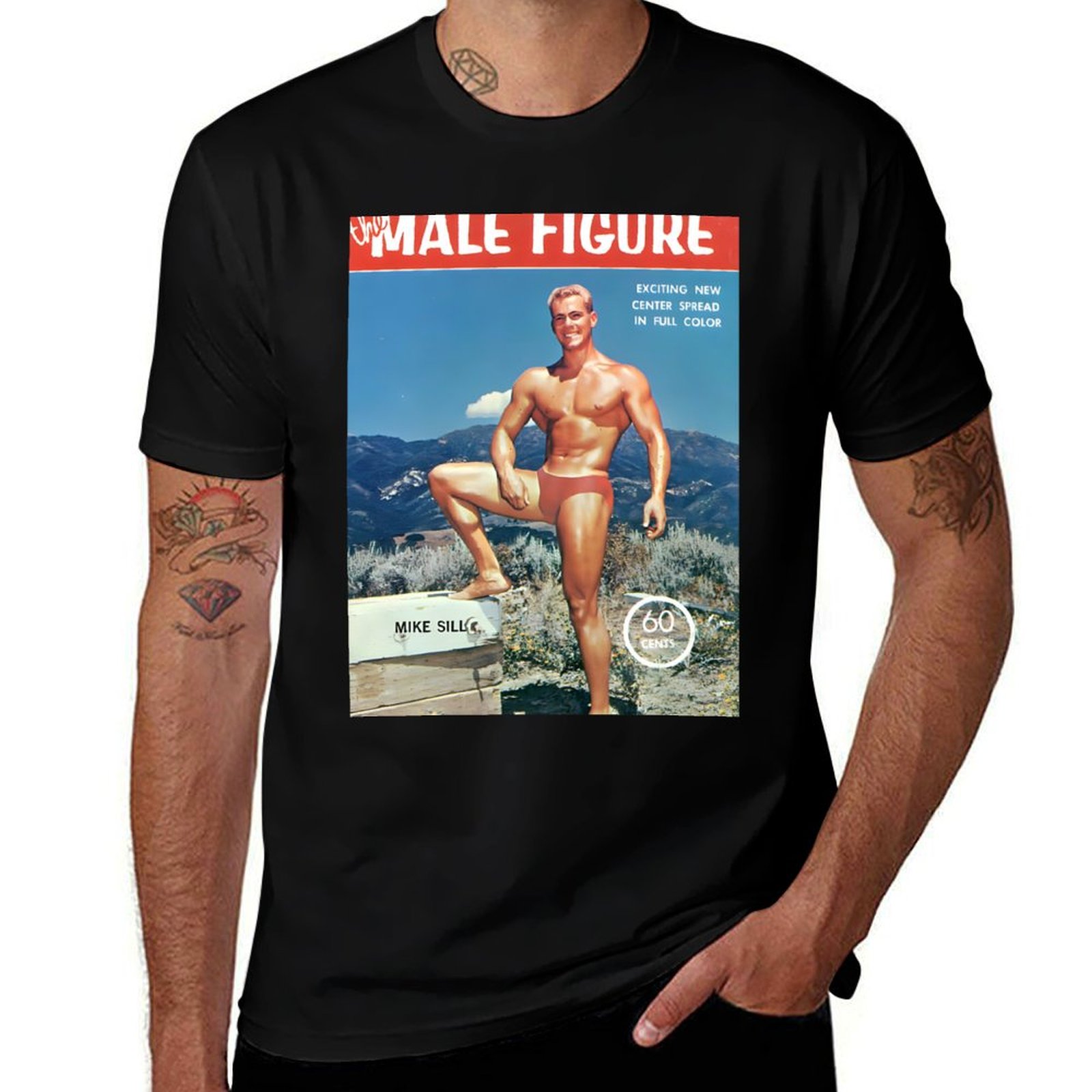 Mens Fashion Magazines - Het mannelijke figuur met Mike Sill