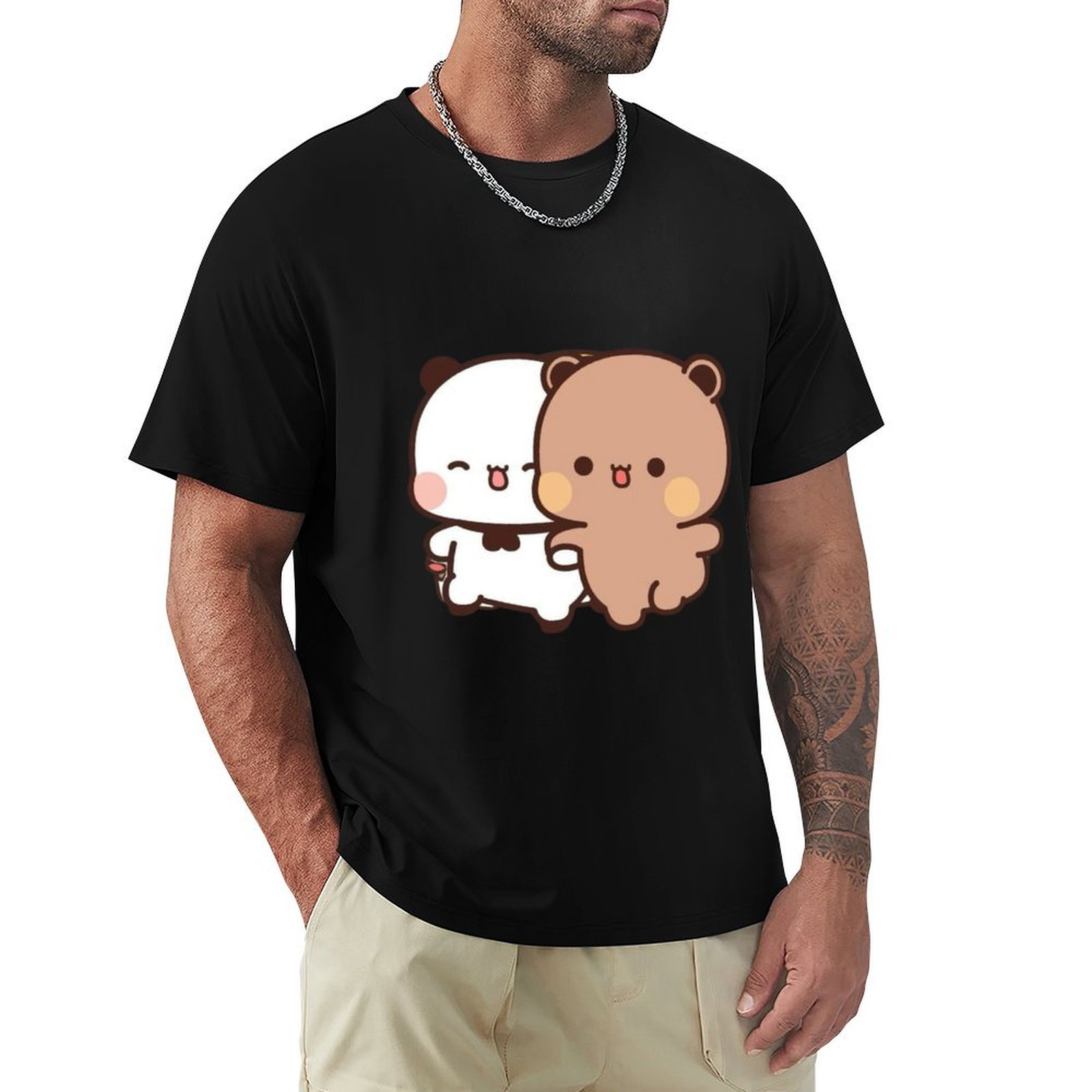 Mens Xmas Fashion - Panda Beer En Brownie Ware Liefde