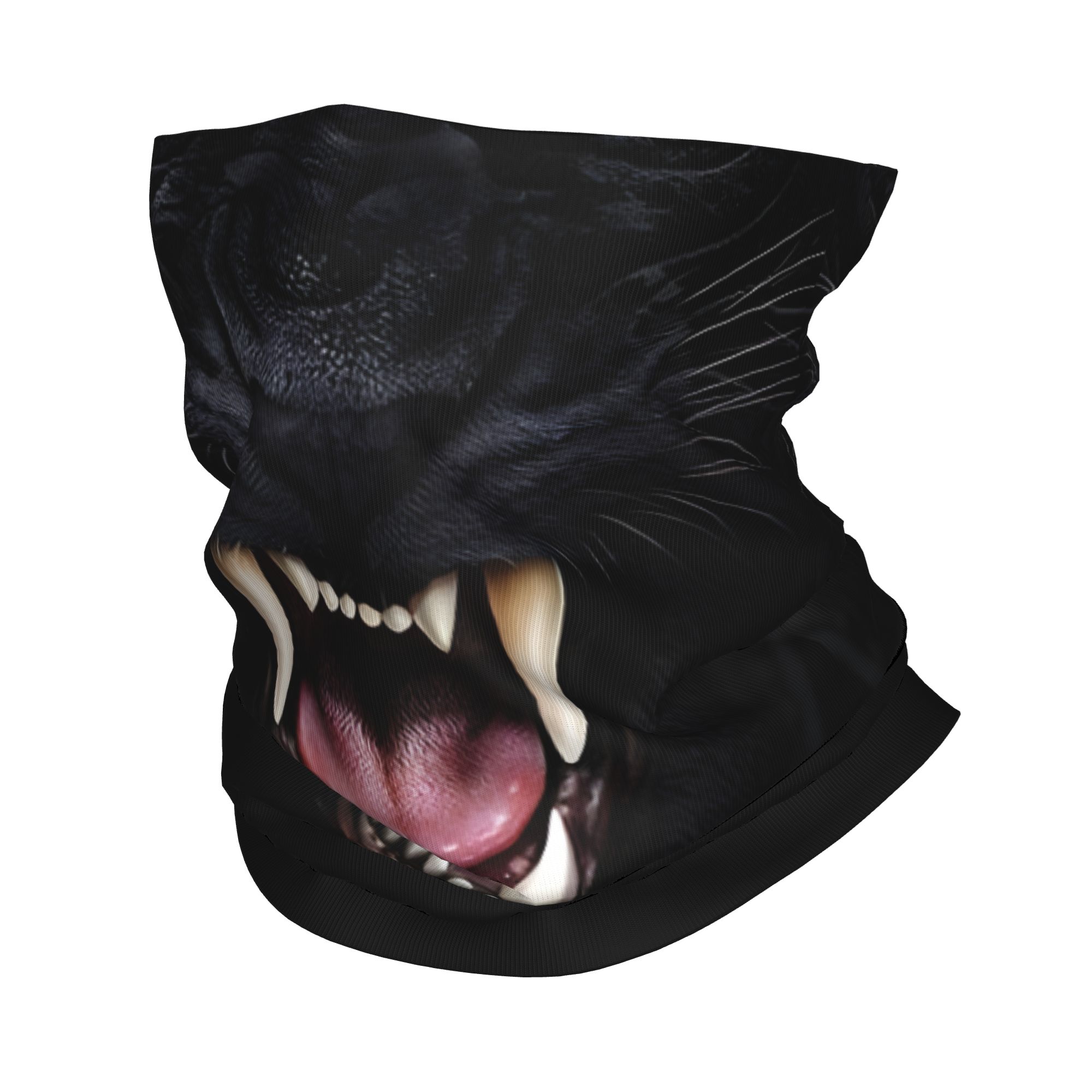 Men'S Fashion Head Scarf - Aangepaste Black Panther Animal Head Rock