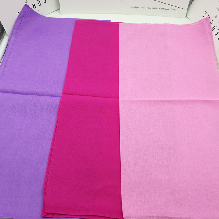 Men'S Fashion Head Scarf - Katoen Pure Kleur Tulband Hip-Hop Unisex