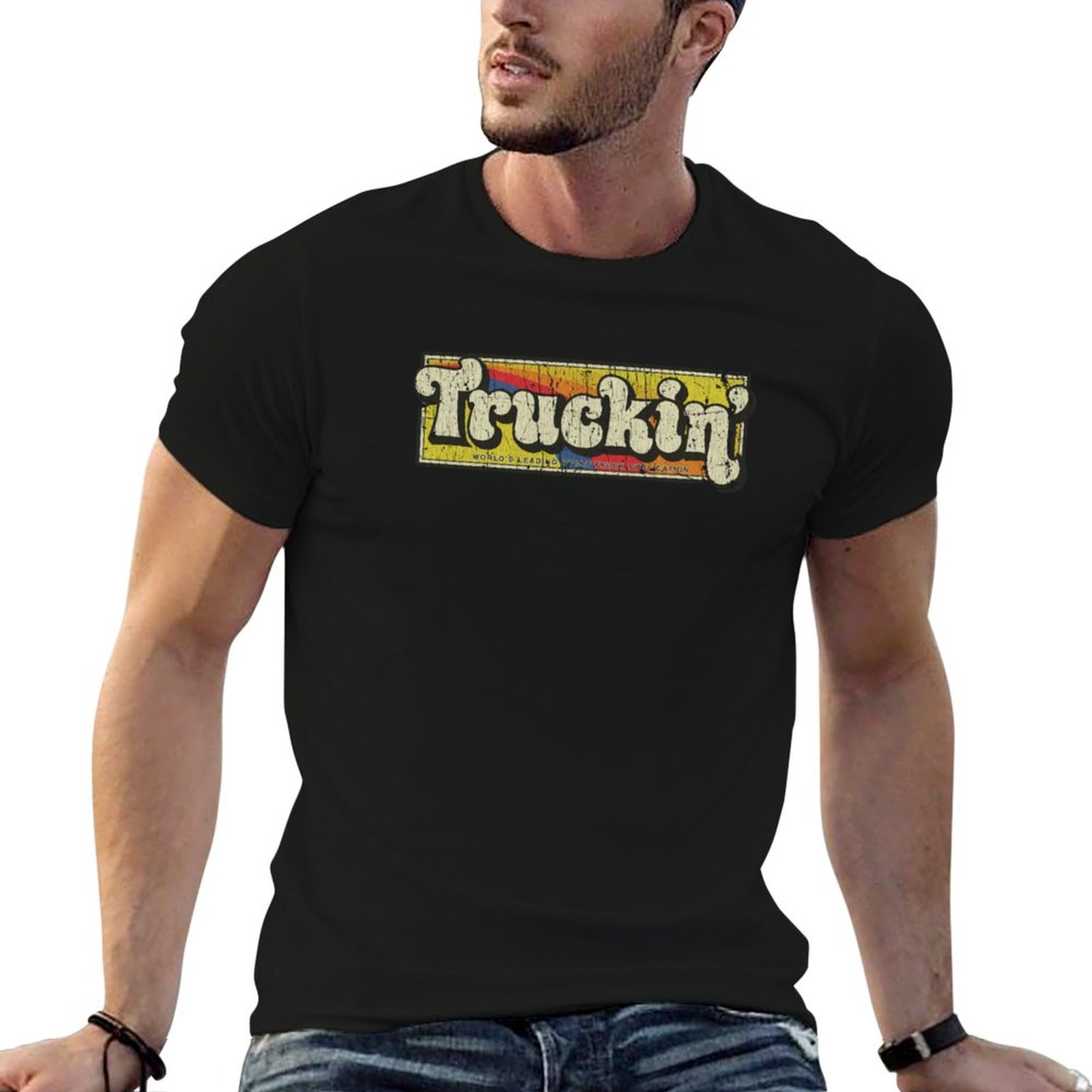 Mens Fashion Magazines - Truckin’ Magazine 1975 T-shirt met modieus