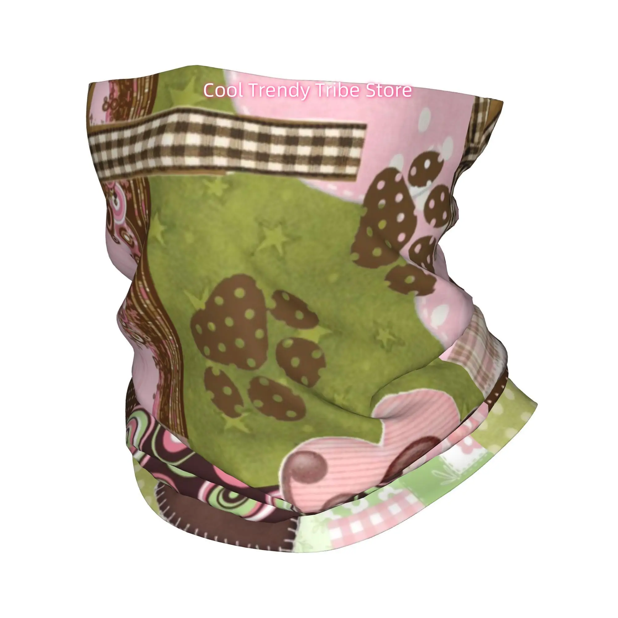 Men'S Fashion Head Scarf - Boho retro patchwork hoofdsjaal bandana met
