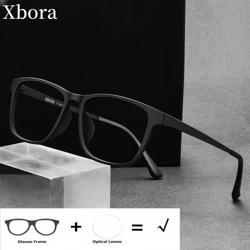 Mens Fashion Reading Glasses - Xbora TR90 Titanium Optische Recept Heren
