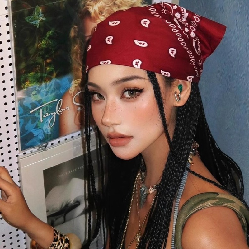 Men'S Fashion Head Scarf - Unisex Mannen Vrouwen Bandana Haarband Cowboy