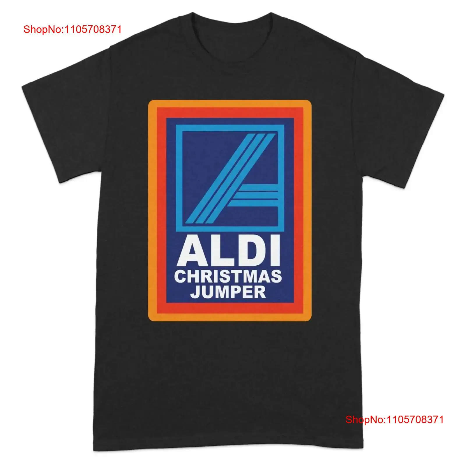 Mens Xmas Fashion - Leuke Aldi Kersttrui T-shirt Grappige Feestelijke