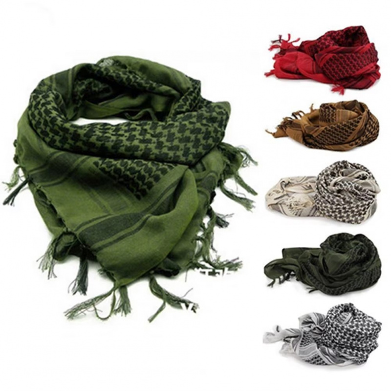 Men'S Fashion Head Scarf - 1/2/3/6pcs Katoen Mannen Sjaal Arabische Sjaal