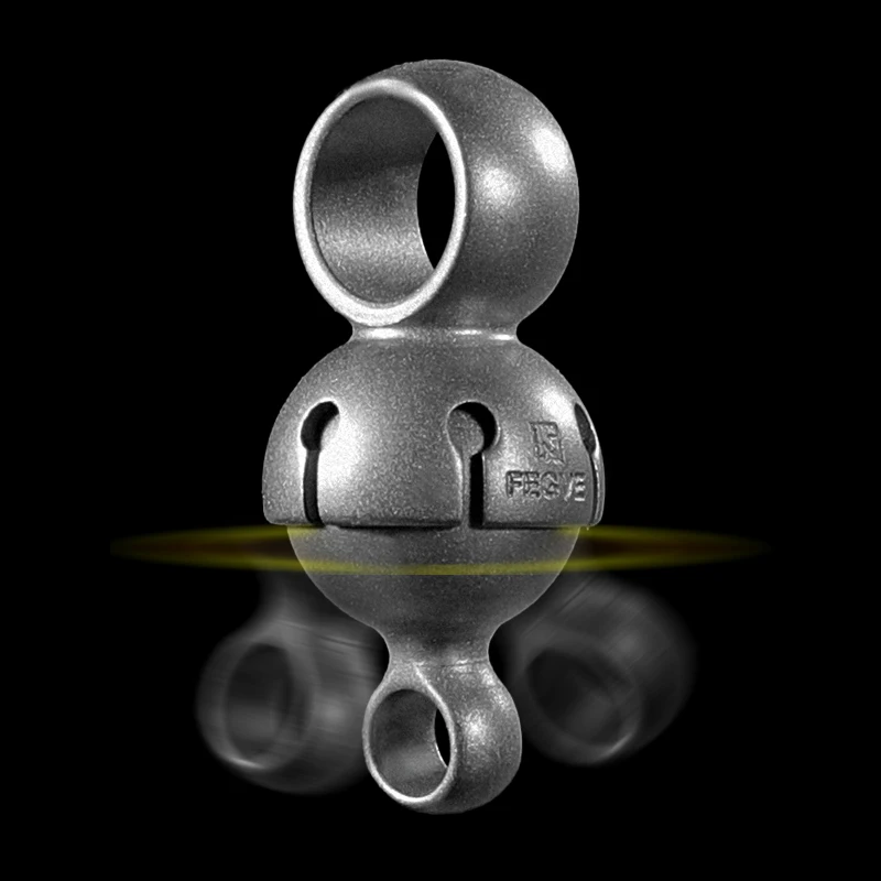 Mens Xmas Fashion - 360 ° Titanium Sleutelhanger Mannen Vrouwen