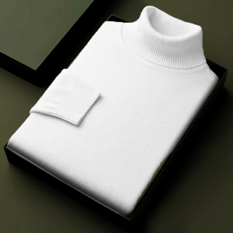 Herfst heren hoge kwaliteit ge - Turtleneck Sweater Men recensie en prijs