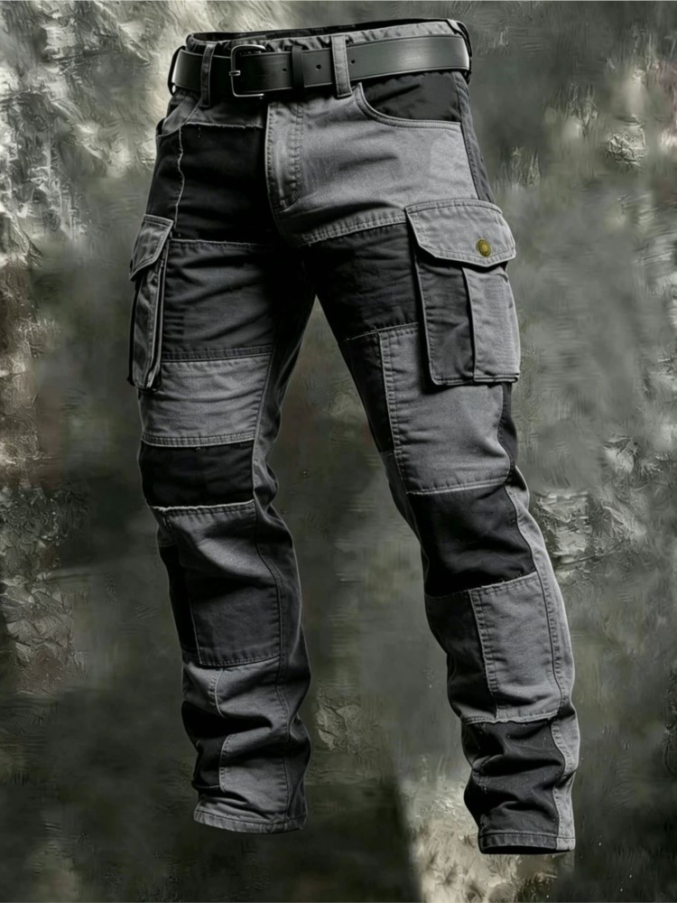 Katoenen heren cargobroeken Ka - Mens Fashion Cargo Pants recensie en prijs