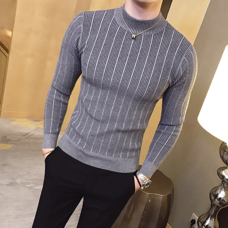 Nieuwe herfst winter hoge kraa - Turtleneck Sweater Men recensie en prijs