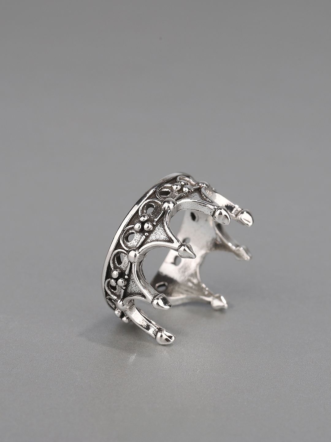 Gotische kroonring, verstelbaa - Men'S Fashion Rings recensie en prijs