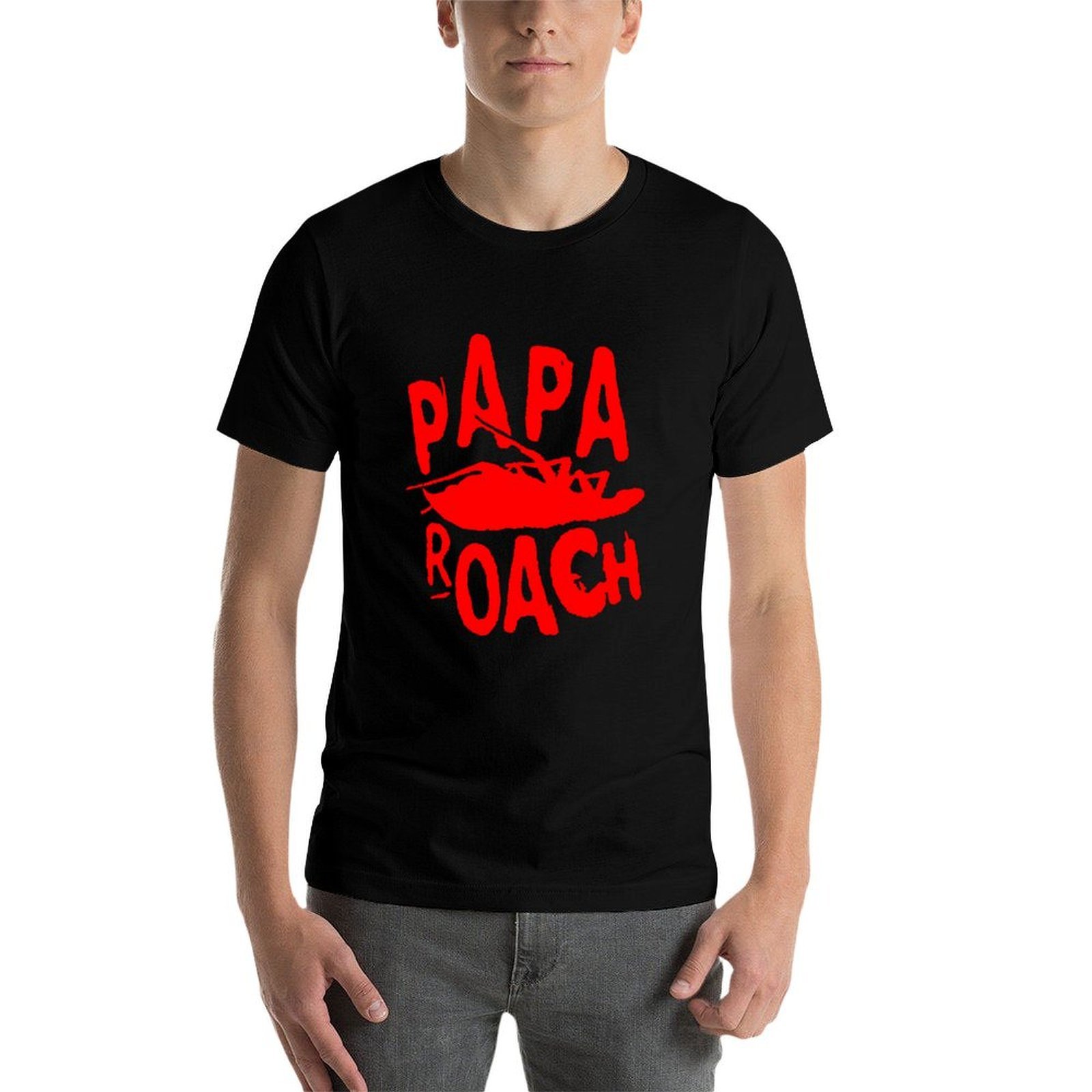 Genre Hard rock-logo papa roac - Men'S Fashion Genres recensie en prijs