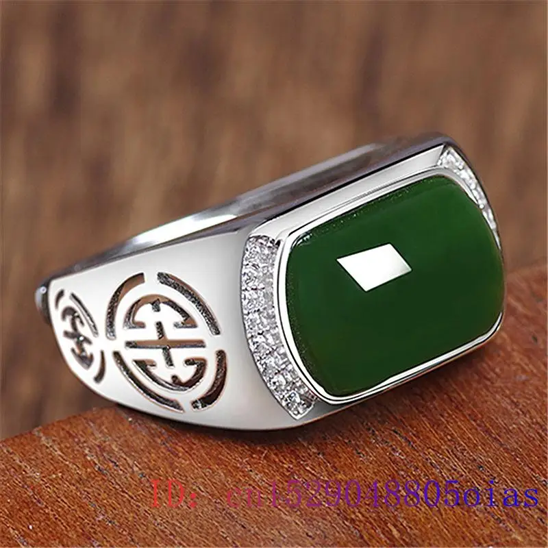 Groene Jade Ring Geschenken Mo - Men'S Fashion Rings recensie en prijs