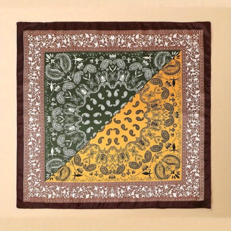 Vierkante omslagdoek met Paisl - Men'S Fashion Head Scarf recensie en prijs