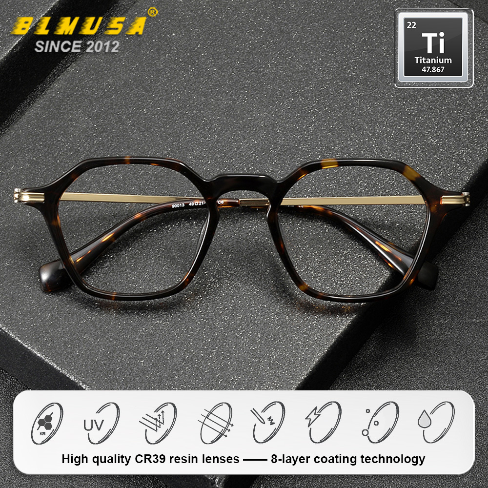 BLMUSA (S) Mode Mannen Puur Ti - Mens Fashion Reading Glasses recensie en prijs