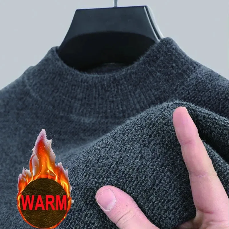 Heren gebreide trui nieuwe her - Turtleneck Sweater Men recensie en prijs