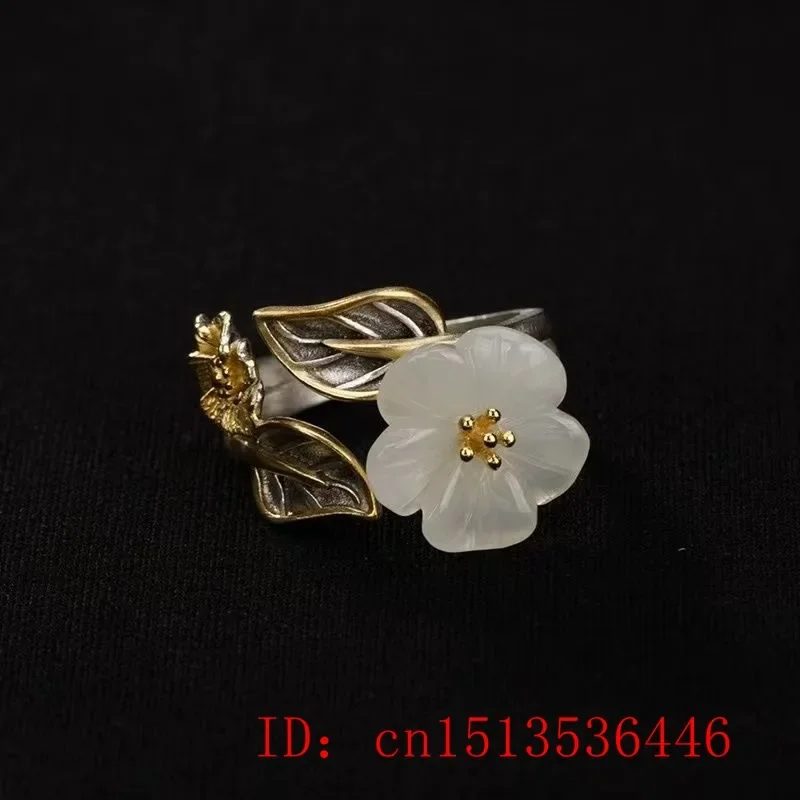 925 Zilver Witte Tian Jade Blo - Men'S Fashion Rings recensie en prijs