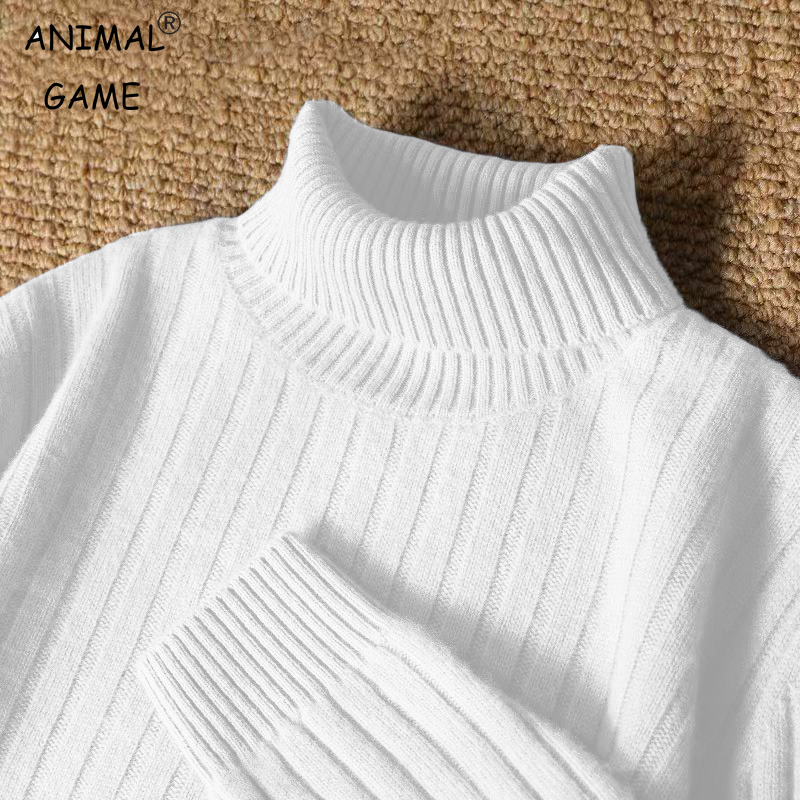 Animal Game Heren Lange Coltru - Turtleneck Sweater Men recensie en prijs