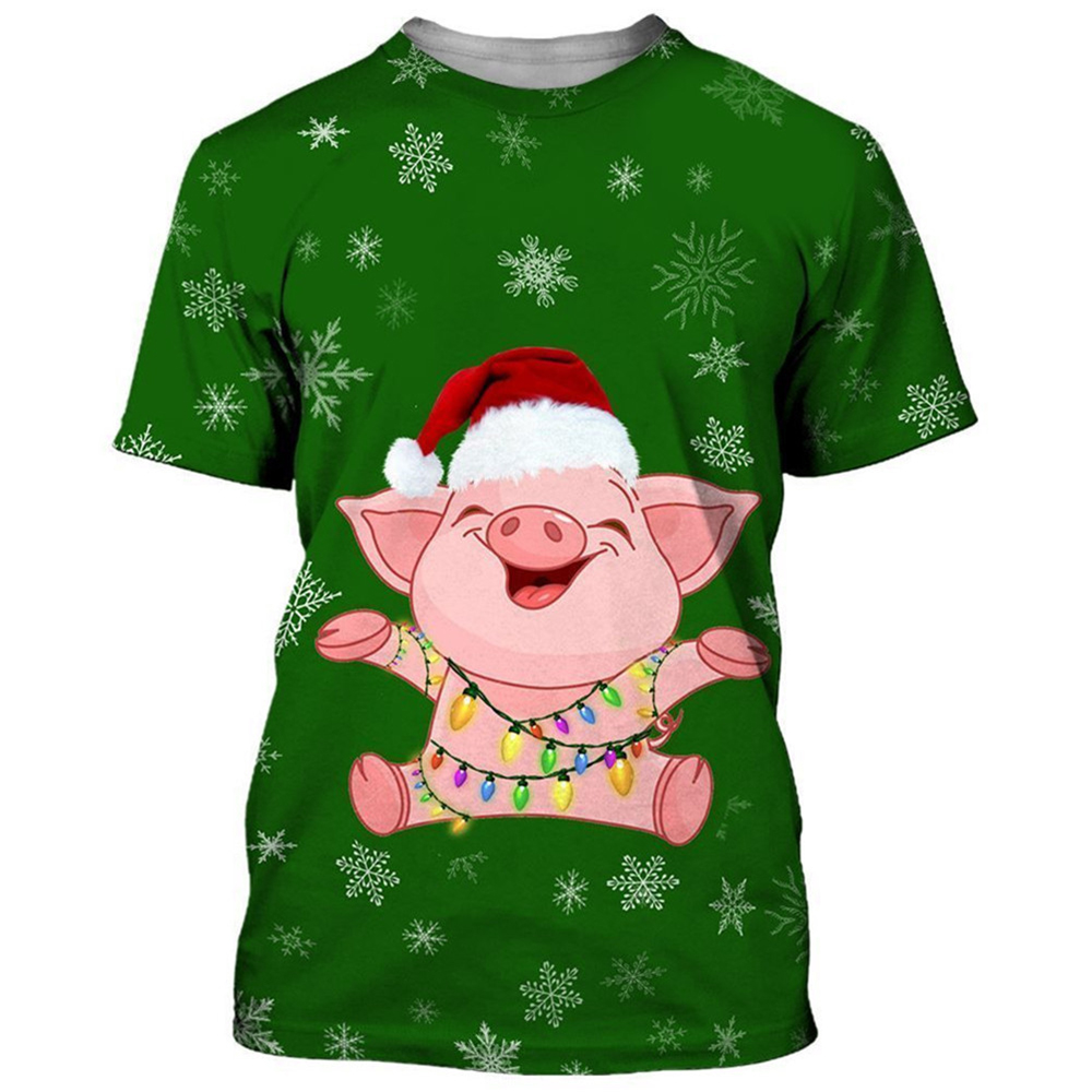 HX Grappig Piggy Kerst Hoodies - Mens Xmas Fashion recensie en prijs