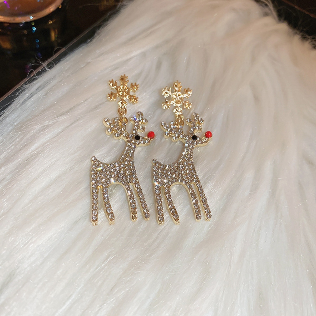 Kerstvakantie Herten Oorbellen - Mens Xmas Fashion recensie en prijs