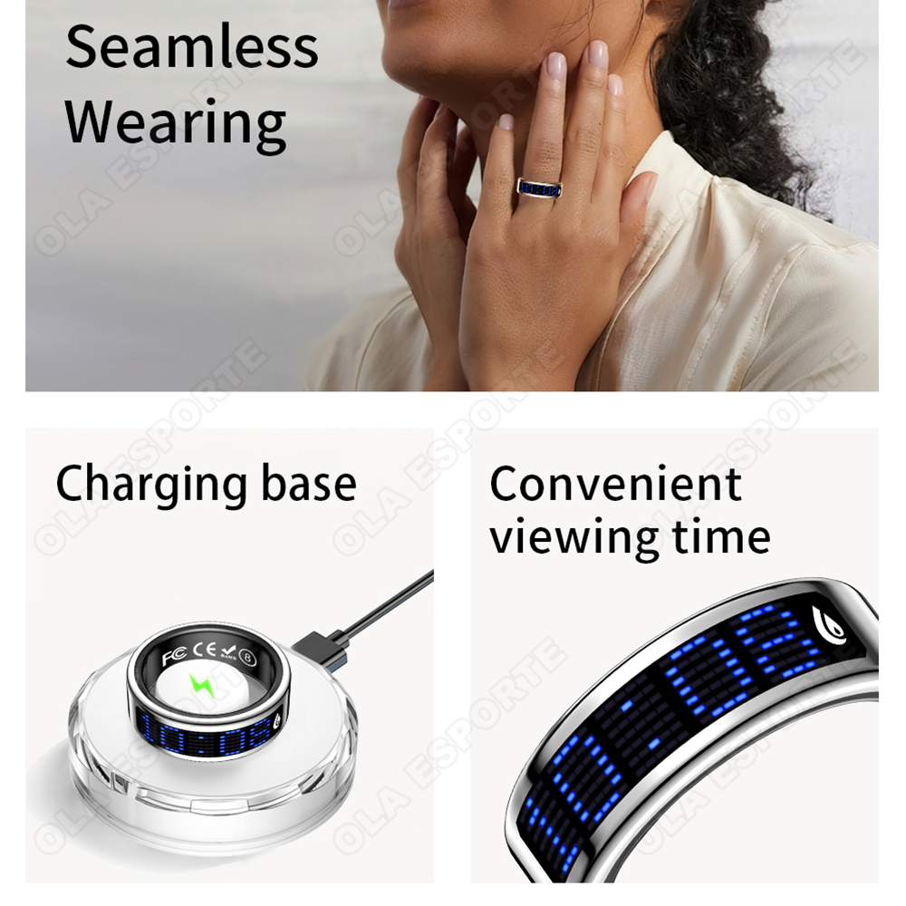 Nieuwe modieuze gezonde slimme - Men'S Fashion Rings recensie en prijs