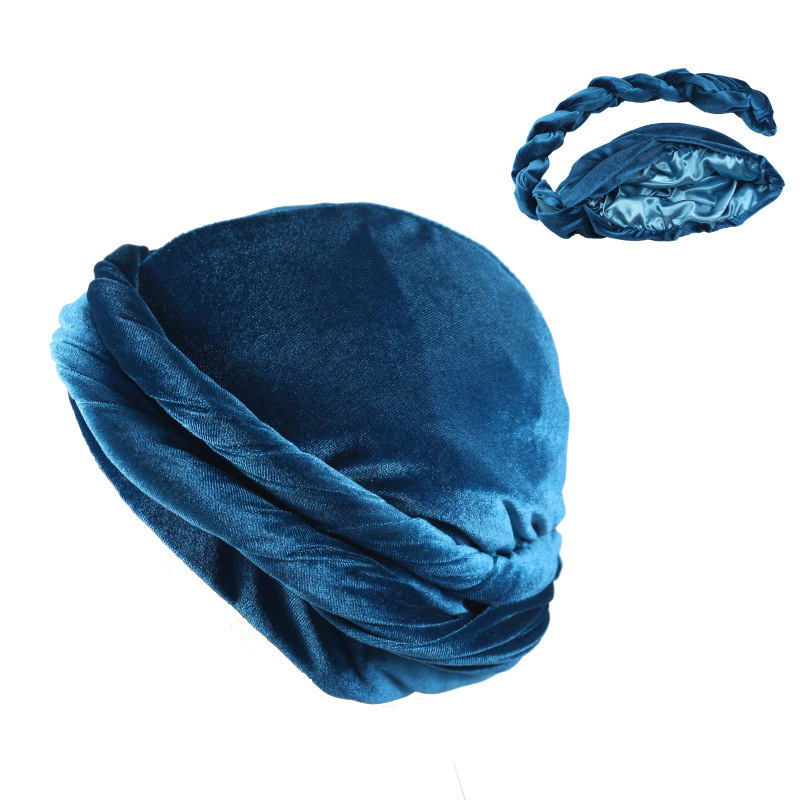 Effen kleur heren fluwelen hoo - Men'S Fashion Head Scarf recensie en prijs