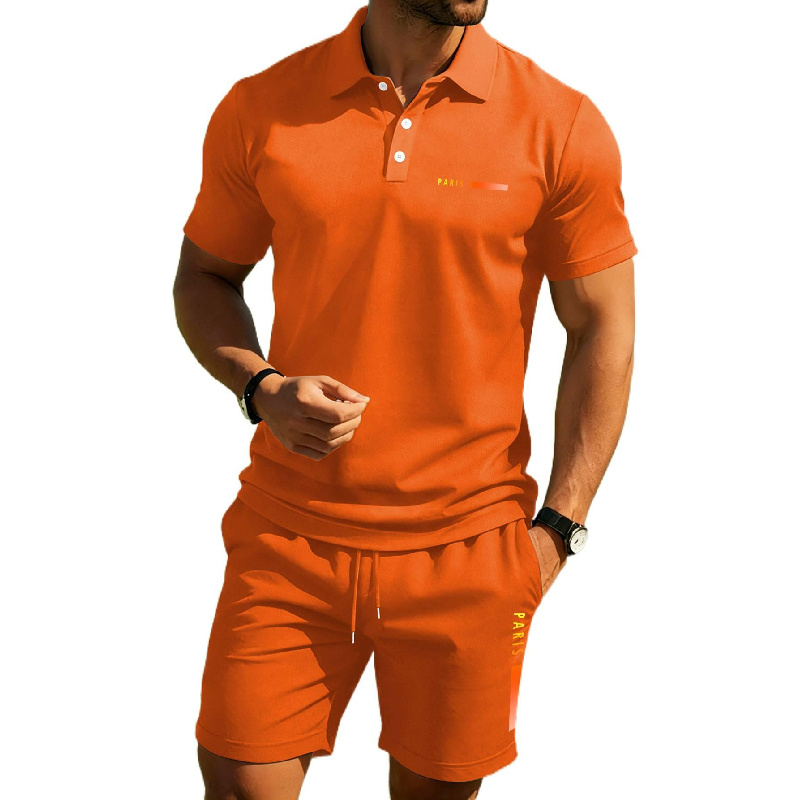 PARIS Print Hoogwaardig zomerp - Men'S Fashion Polo recensie en prijs