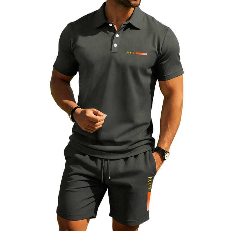 PARIS Print Hoogwaardig zomerp - Men'S Fashion Polo recensie en prijs
