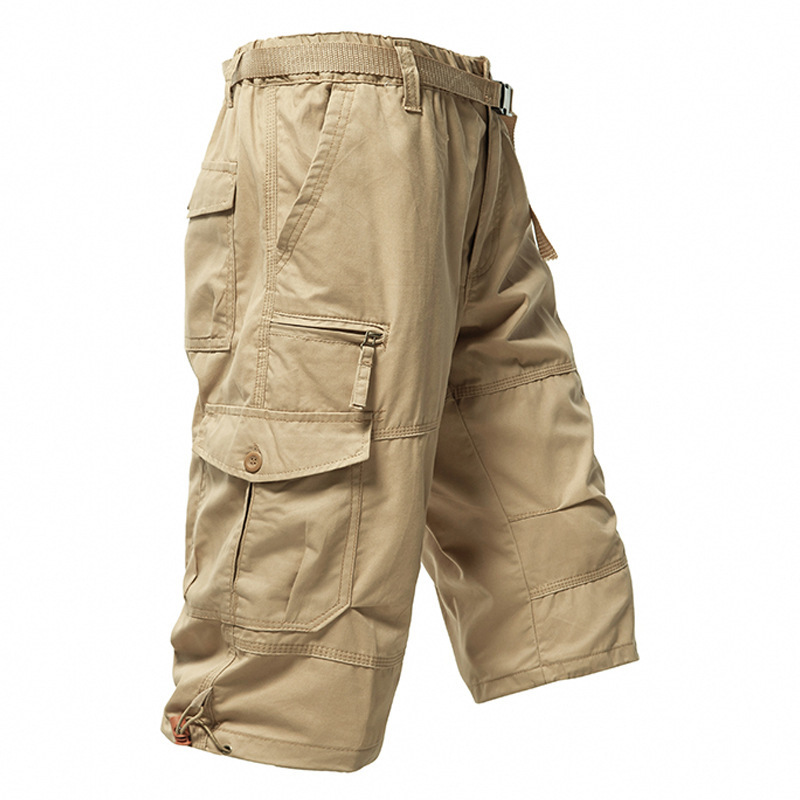 Herenshorts van katoen, 3/4 le - Mens Fashion Cargo Pants recensie en prijs