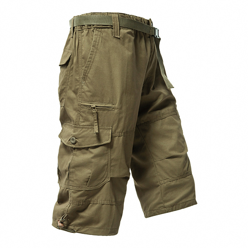 Herenshorts van katoen, 3/4 le - Mens Fashion Cargo Pants recensie en prijs