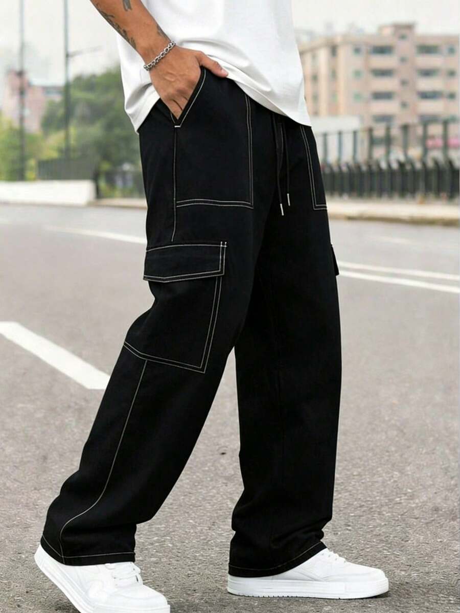 Heren outdoor cargo-stijl casu - Mens Fashion Cargo Pants recensie en prijs