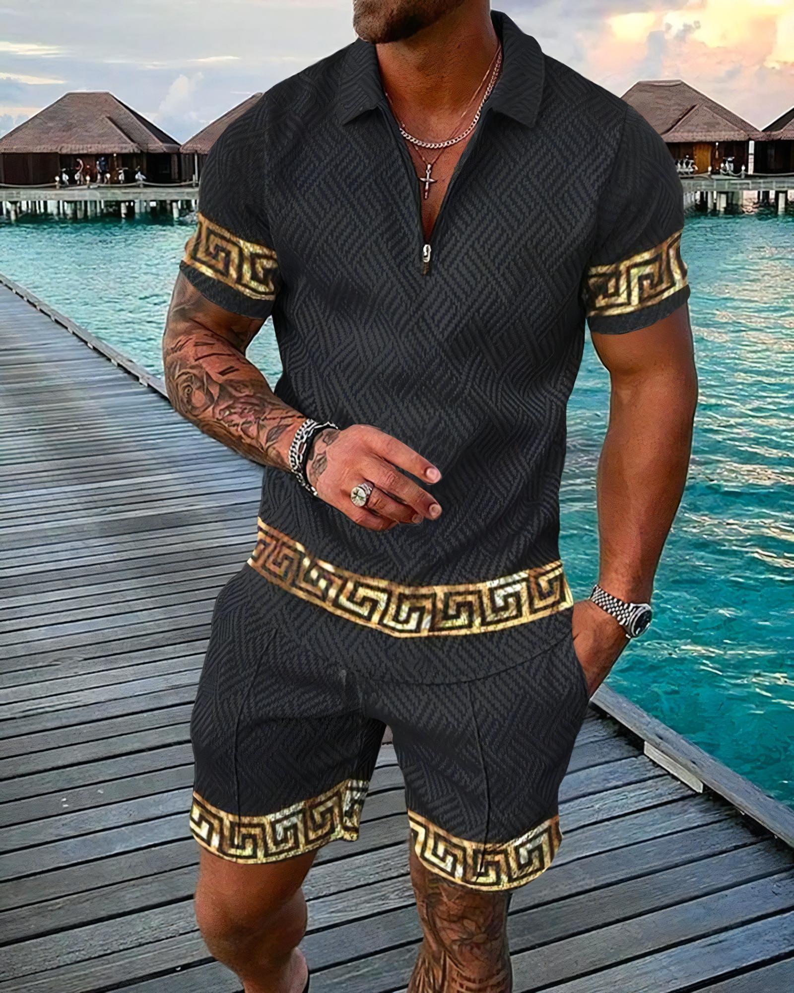 Grappige 3D-geprinte heren 2-d - Men'S Fashion Polo recensie en prijs