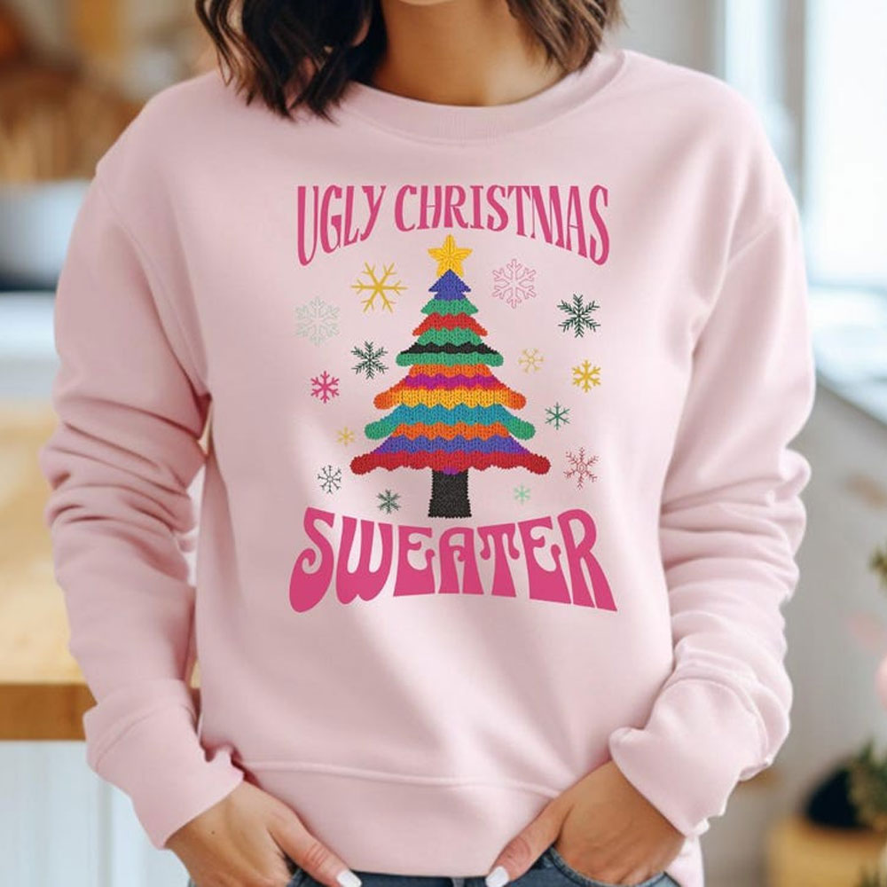 Lelijke kersttrui Boomsweater  - Mens Xmas Fashion recensie en prijs