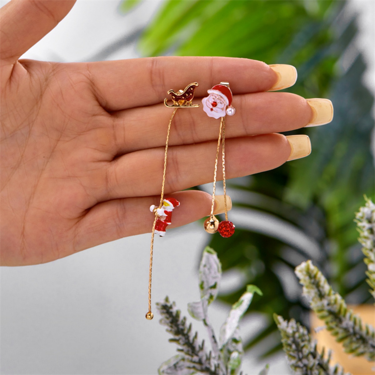 Kerstvakantie Drop Oorbellen K - Mens Xmas Fashion recensie en prijs