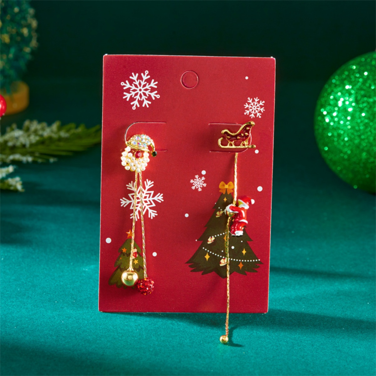 Kerstvakantie Drop Oorbellen K - Mens Xmas Fashion recensie en prijs