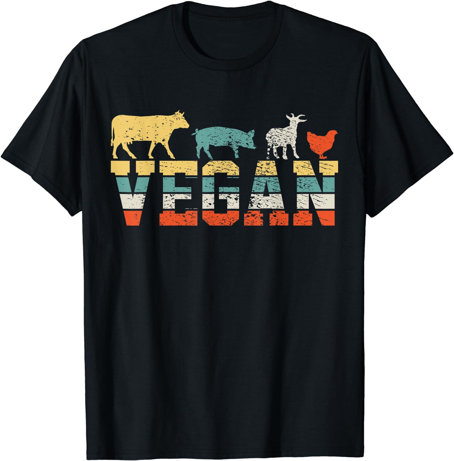 Veganistisch vintage T-shirt z - Mens Fashion Magazines recensie en prijs