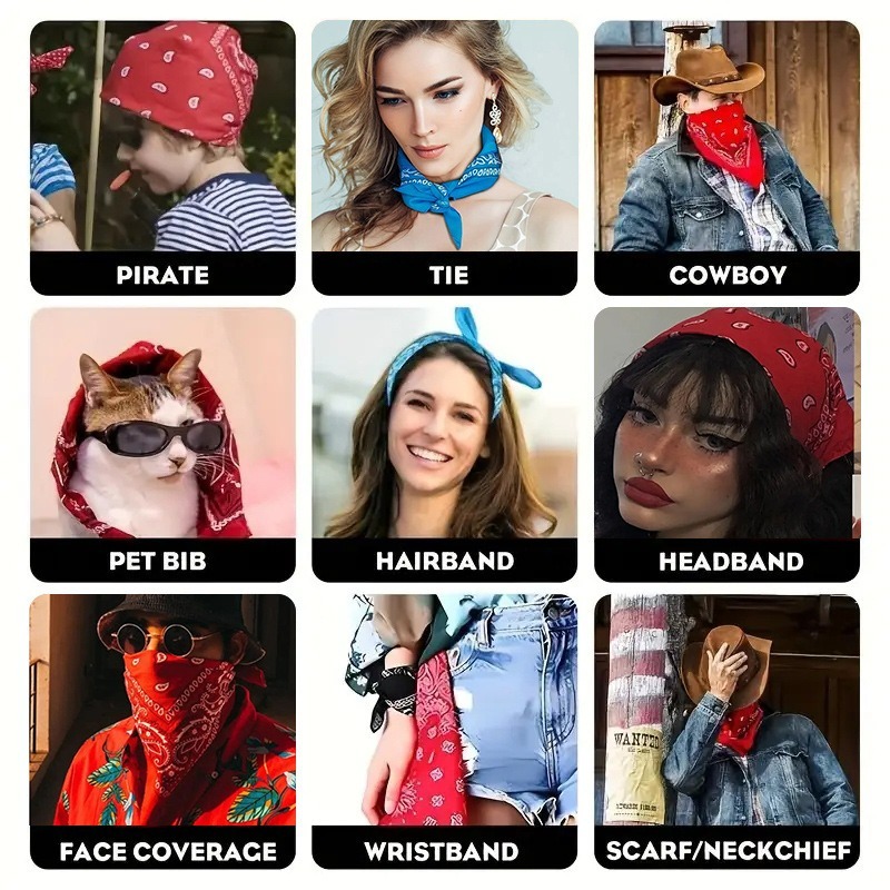 Unisex Mannen Vrouwen Bandana  - Men'S Fashion Head Scarf recensie en prijs