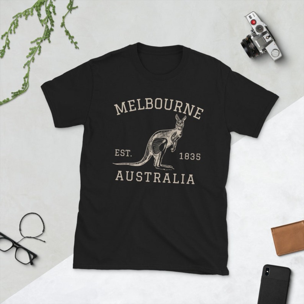 Melbourne Australië T-shirt Au - Mens Fashion Melbourne recensie en prijs