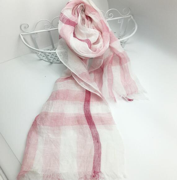 100% Linnen Plaid Contrast Kwa - Men'S Fashion Head Scarf recensie en prijs