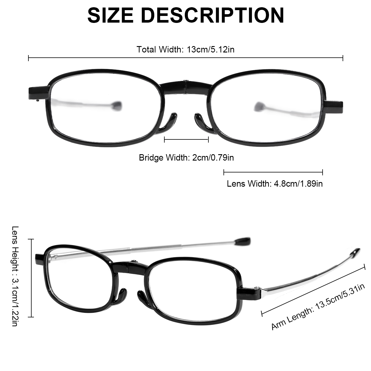 1 Pc Opvouwbare Leesbril Retro - Mens Fashion Reading Glasses recensie en prijs